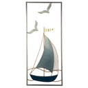 Wanddeko Metall "Sailing" H 61 cm