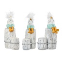 Skulptur "Möwe in Badehose"  H 13 cm