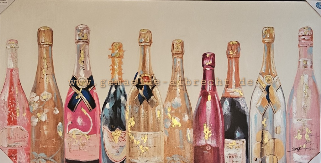 Orig. Leinwandbild "The Best"  70 x 140 cm