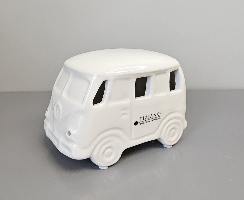 LED Skulptur Bus "Caso" klein H 13 cm
