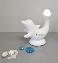 LED Skulptur Delfin "Sandy" H 12 cm