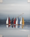 Orig. Acrylgemälde "Segler" 50 x 60 cm