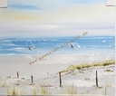 Orig. Acrylgemälde "Düne" 50 x 60 cm