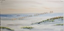 Orig. Acrylgemälde "Düne" 60 x 120 cm