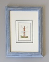 Orig. Radierung "Leuchtturm Amrum" 13 x 18 cm