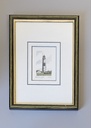 Orig. Radierung "Leuchtturm Kampen/Sylt" 13 x 18 cm