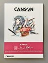 Malblock Canson Graduate Manga A4 30 Blatt