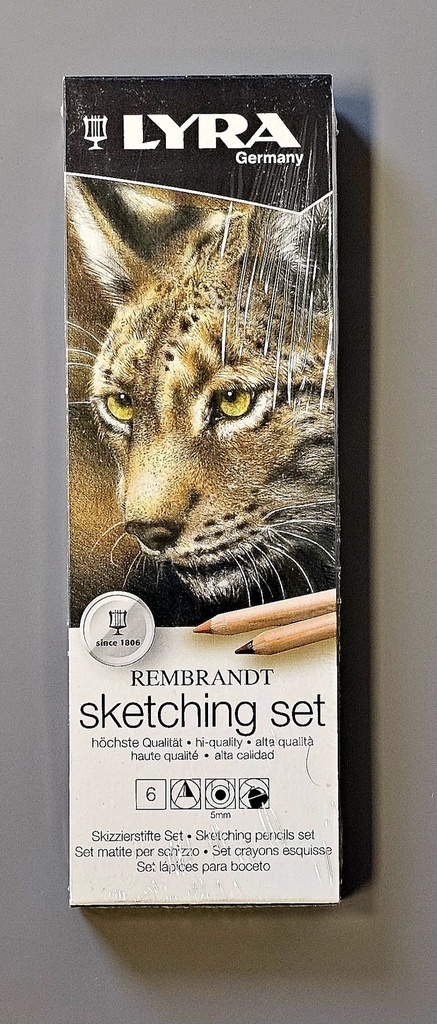 LYRA Rembrandt Sketching Set Metalletui 6 Stk.