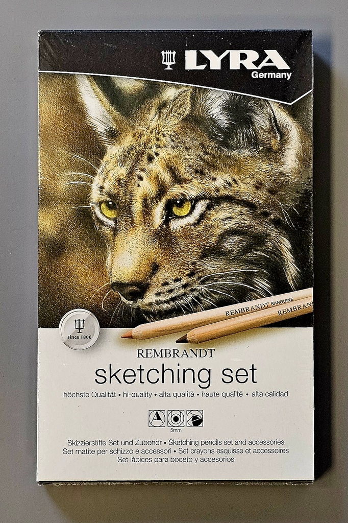 LYRA Rembrandt Sketching Set Metalletui