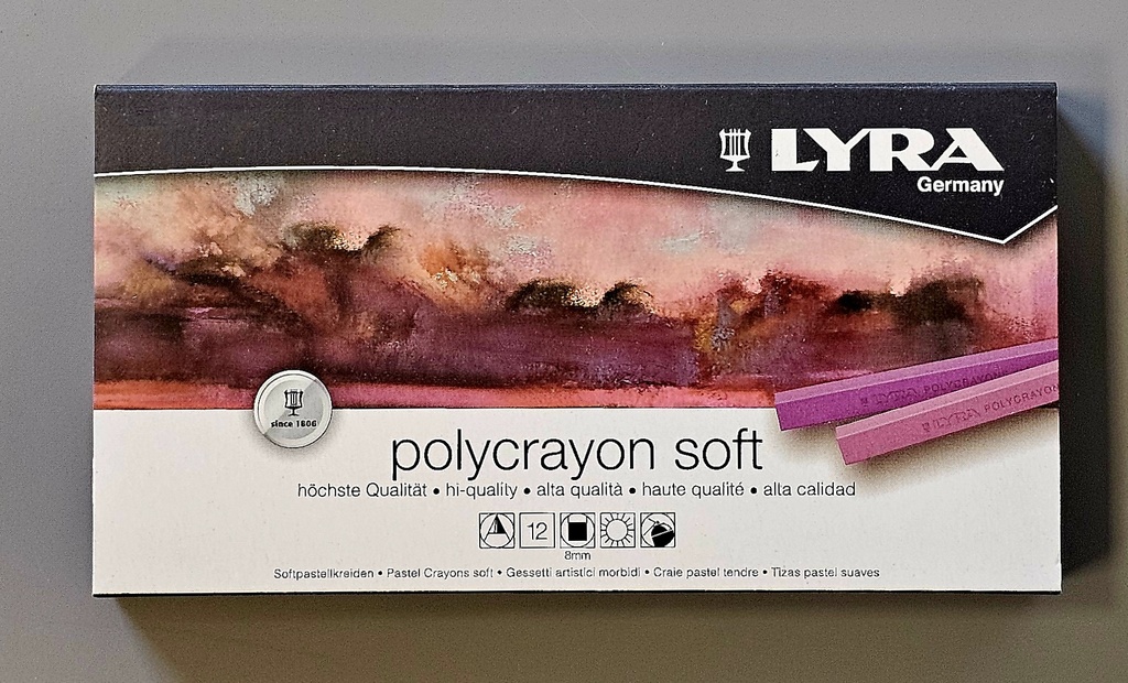 LYRA Soft-Pastellkreiden Etui 12 Stk.