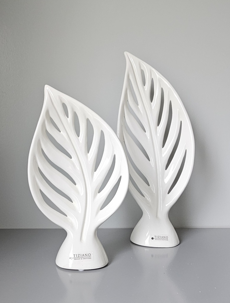 Skulptur Dekoblatt "Denia" groß