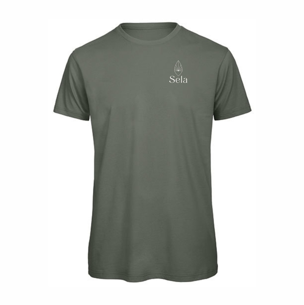 Textil SELA Men`s Shirt khaki Gr. M