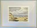 Orig. Radierung "Dünen" 33 x 44 cm