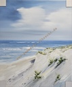 Orig. Leinwandbild "Düne" 60 x 50 cm