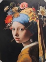 Original Leinwandbild "Perlenmädchen" 90 x 120 cm