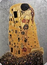Original Leinwandbild "Kuss" 90x120cm