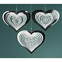 [P0001454] Dekokette "Mandala Herz" L 70 cm sortiert