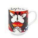 [P0001852] Disney Tasse "Mickey/Minni always kiss me" H 10 cm 