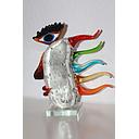 [P0002175] Glas Art Skulptur H 29,5 cm