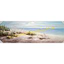 [P0003086] Leinwandbild Strand Dünen 150x50cm