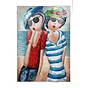 [P0003625] Metallbild "Cote d'Azur" 100 x 70 cm