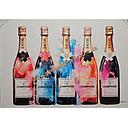 [P0003781] Org. Leinwandbild "Champagne or Wine" 70 x 100 cm