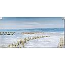[P0003790] Org. Leinwandbild "Dünenstrand" 60x120 cm