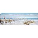 [P0003847] Org. Leinwandbild "Strand" 50x150 cm 