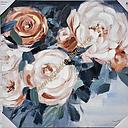 [P0004472] Original Leinwandbild "Blumen" 60 x 60 cm
