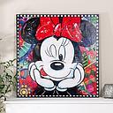 [P0005016] Orig. Leinwand Disney "Minnie Mouse" 70 x 70 cm