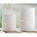 [P0005252] Porzellan Lampe "Nordlicht" H 28,5 cm