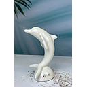 [P0005936] Skulptur Delfin "Sandy" H 20 cm 