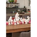 [P0006289] Skulptur Nilpferd "Henrietta" lieg-,tanzend, schüchtern  H 10,5 - 13 cm cm