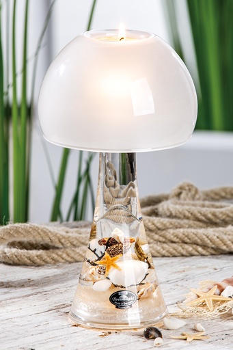 [P0006790] Teelicht Dreamlight "Salon Sea Breeze" H 23 cm