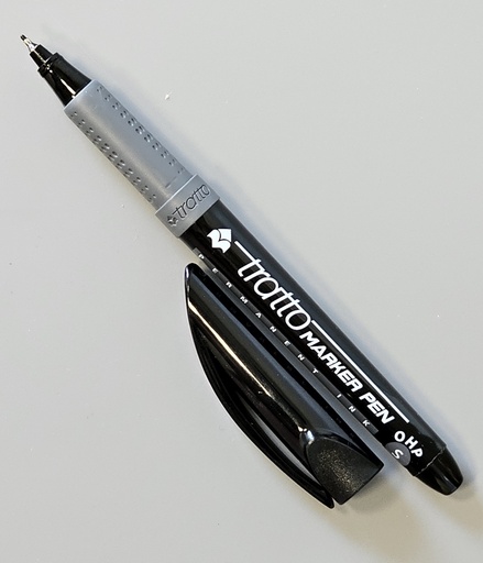 [P0006990] Tratto Marker Pen OHP S Permanent black