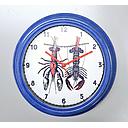 [P0007181] Wanduhr "Krebse auf Leine" D 30 cm