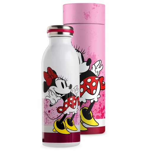 [P0007409] Isolierflasche Disney "Minnie" rose H 22 cm