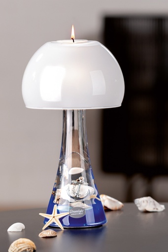 [P0007412] Dreamlight LED Teelichtleuchter "Ocean" H 23 cm
