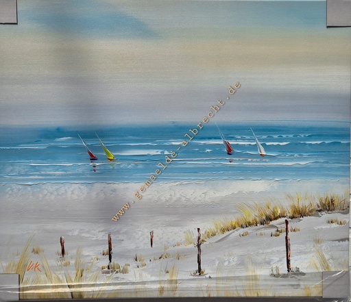 [P0007445] Orig. Leinwandbild "Düne" 50 x 60