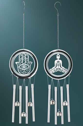 [P0007550] Dekokette/Klangspiel "Buddha" L 75 cm