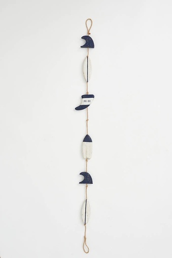 [P0007693] Dekokette Holz "Surf" L 130 cm