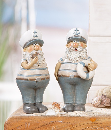 [P0007707] Skulptur Matrose "Kapitän Hinnerk" H 17 cm