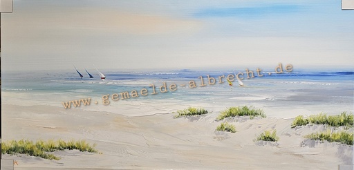 [P0007804] Orig. Acrylgemälde "Düne" 60 x 120 cm