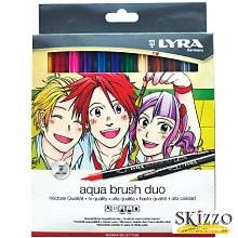 LYRA Aqua Brush Dou Stift Grau Töne 6 Stk.