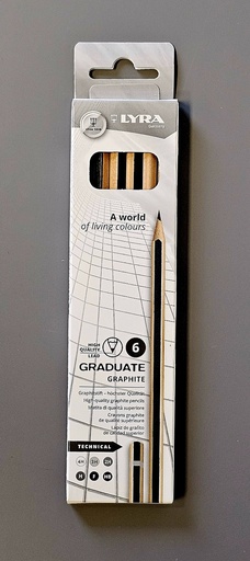 LYRA Graduate Graphitstifte 6 Stk