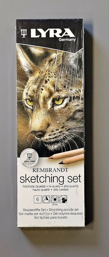 LYRA Rembrandt Sketching Set Metalletui 6 Stk.