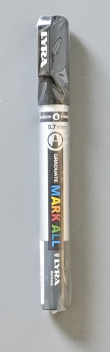 [P0007871] Lyra Graduate Permanent Marker 0,7mm schwarz