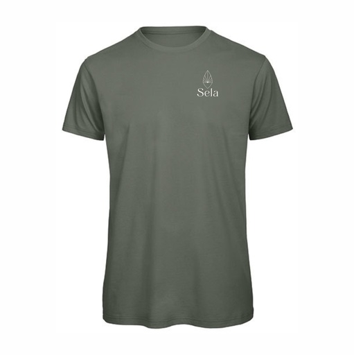 Textil SELA Men`s Shirt khaki Gr. L