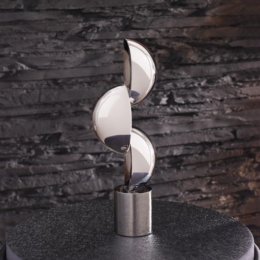 [P0007989] GlasArt Skulptur "Harpo"  H 33 cm