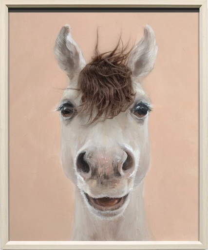[P0008094] Bild mit Rahmen 3D "Pferd" 50x60cm